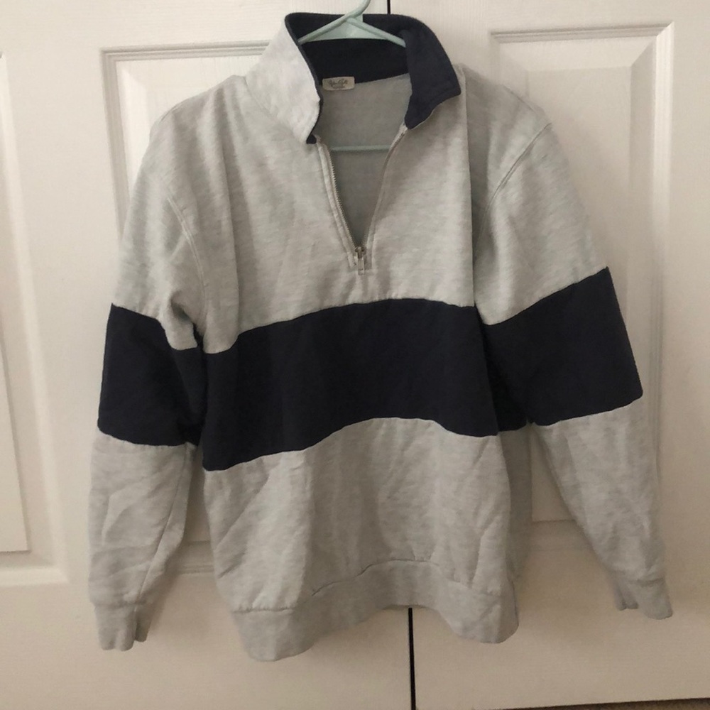 Quarter zip pullover